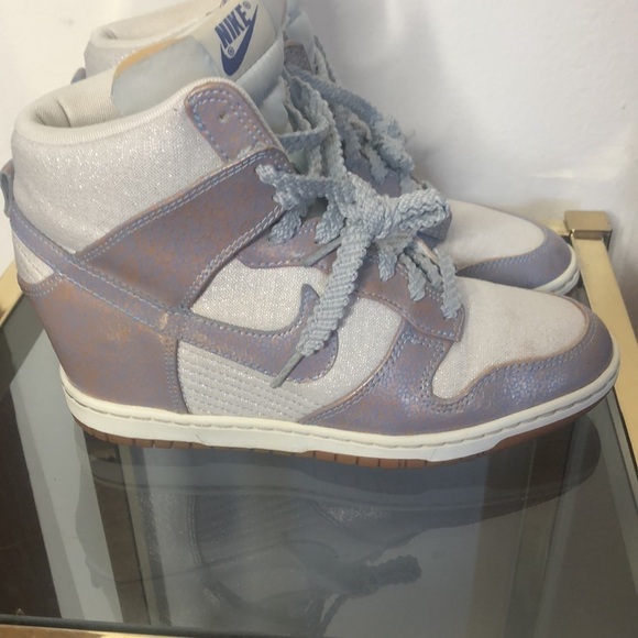 Nike sky high hidden wedge shoes size 8 - Picture 4 of 14